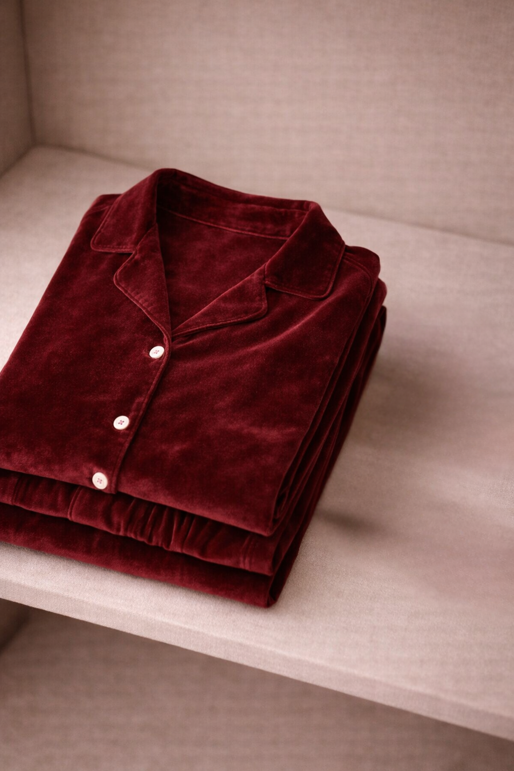 EVE – Merlot Velvet  Premium Co-ord Set