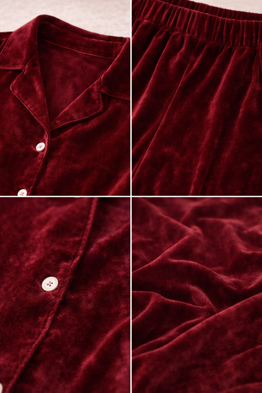 EVE – Merlot Velvet  Premium Co-ord Set