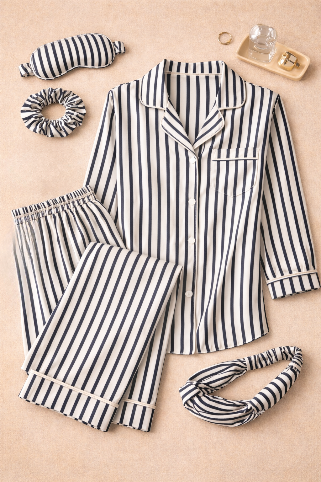 EVE – Silk Parisian Stripe