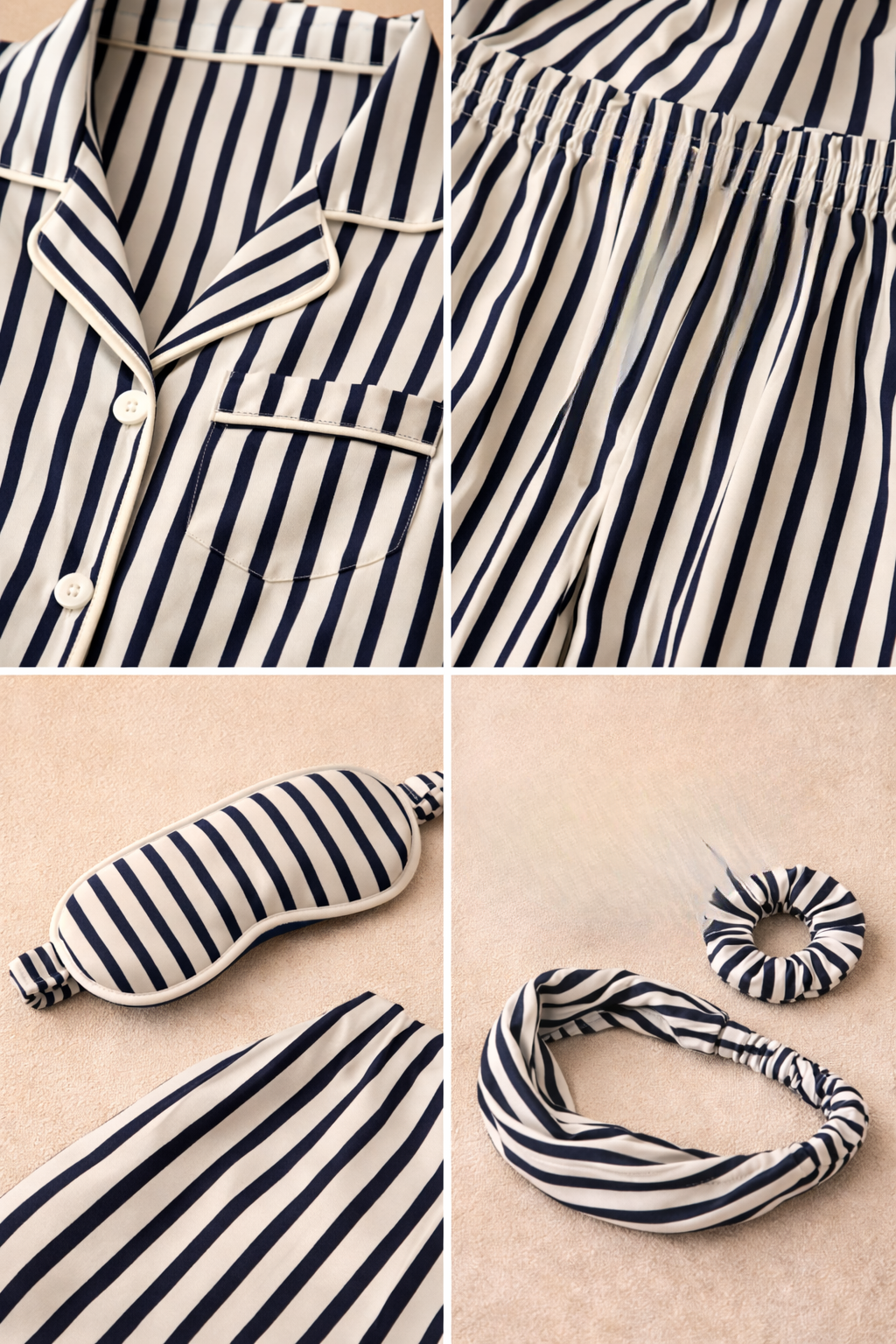 EVE – Silk Parisian Stripe